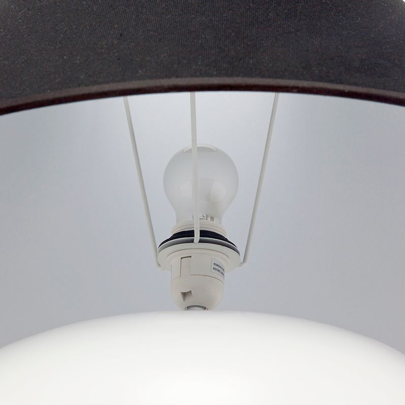 Picasso Table Lamp White Base With Black Shade - B13294