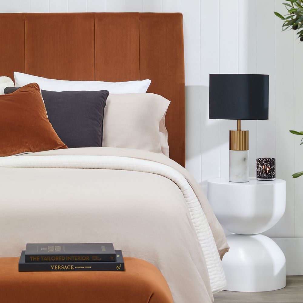 Lane Table Lamp Brass Base With Black Shade - 13299