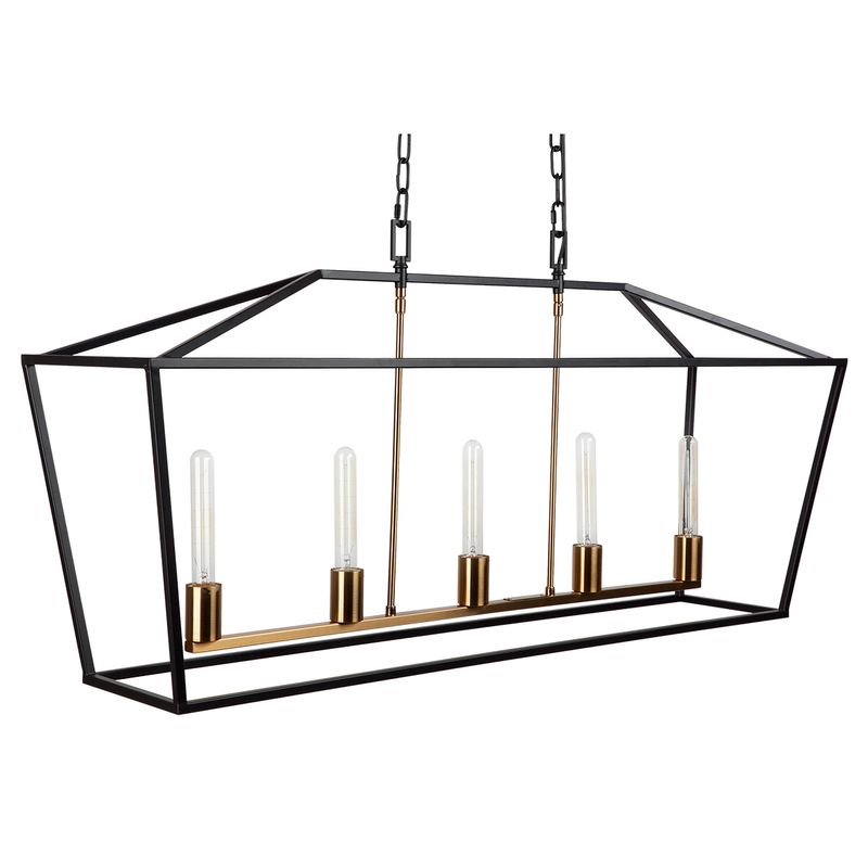 Le Mans Large Pendant Light Black - 20722