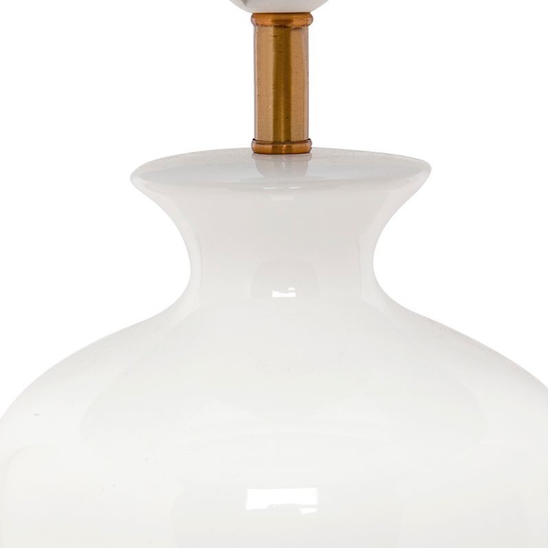 Camille Table Lamp White & Gold - 12238