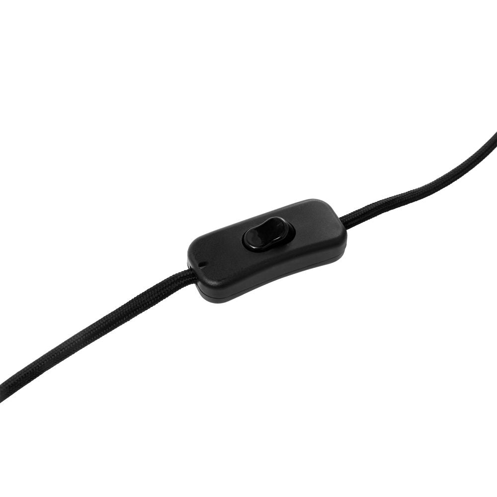 East Side Table Lamp Black Base With White Shade - 12360