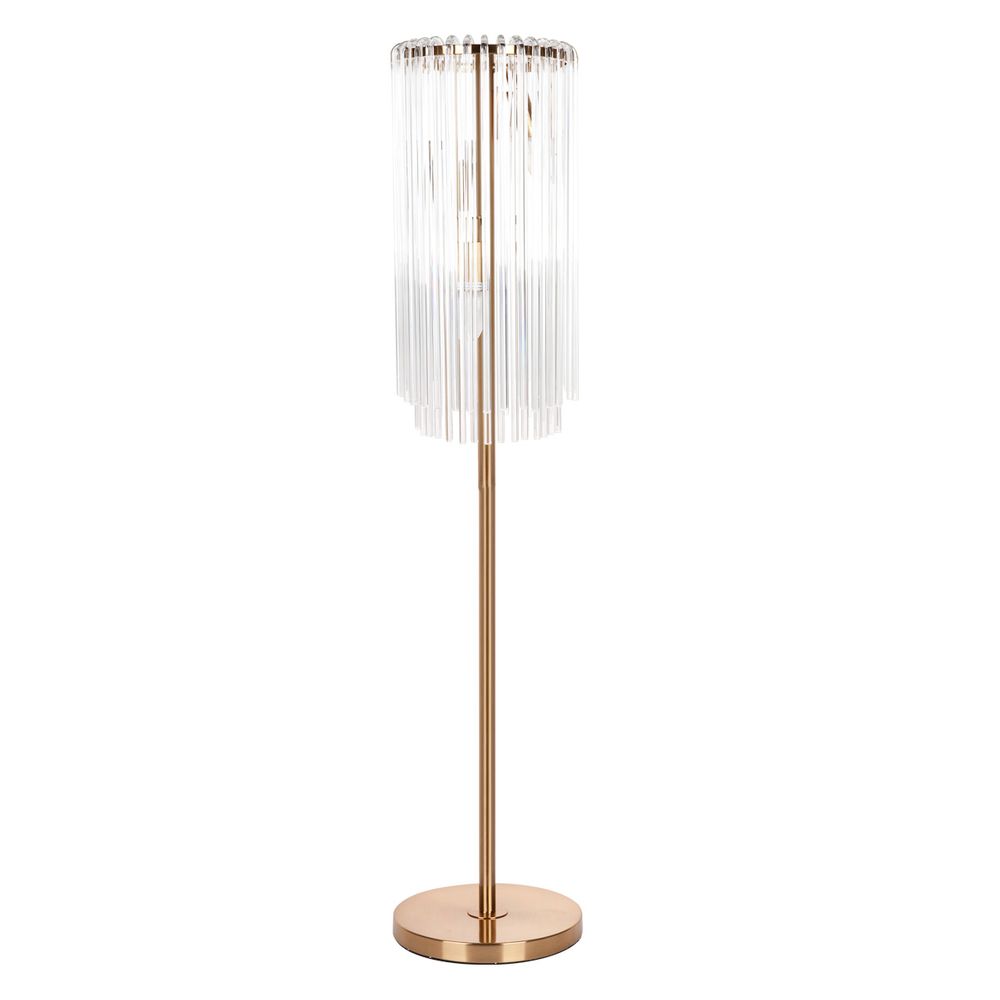 Zara Floor Lamp Brass - 12275