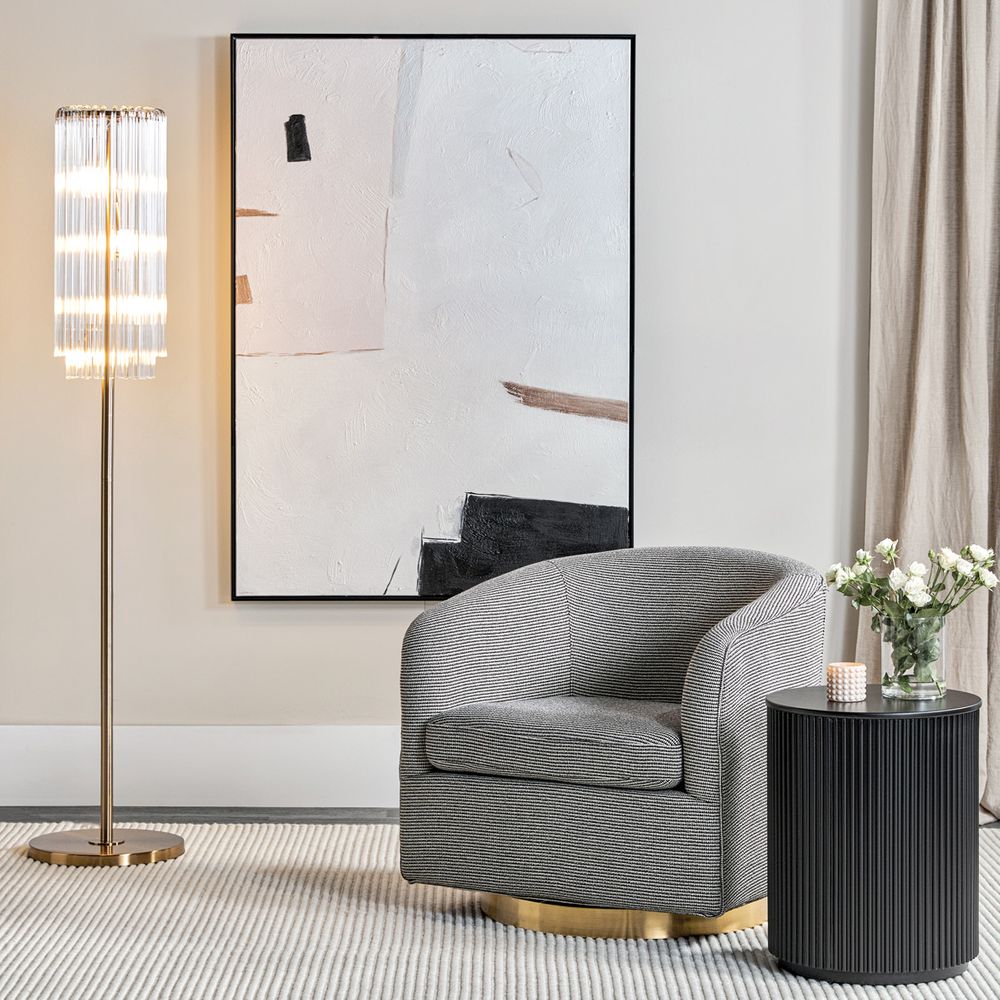 Zara Floor Lamp Brass - 12275