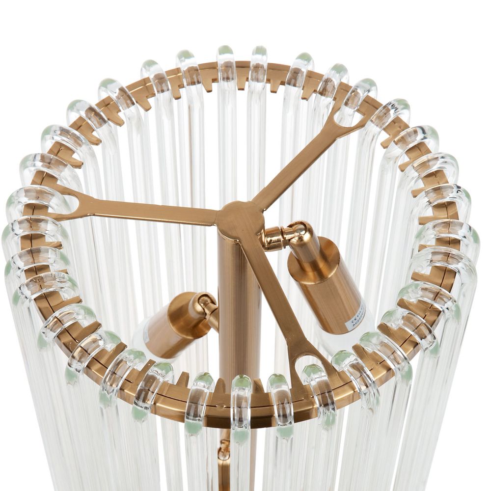 Zara Floor Lamp Brass - 12275