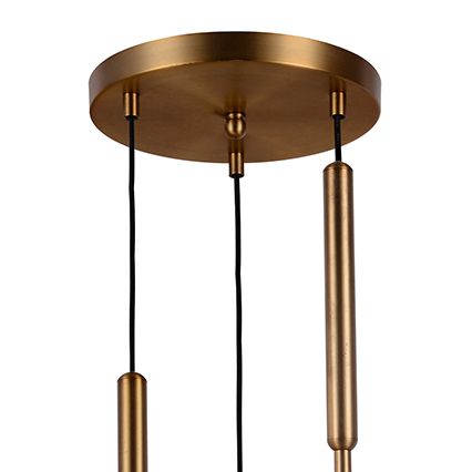 Chapel Pendant Light Brushed Brass - 20799