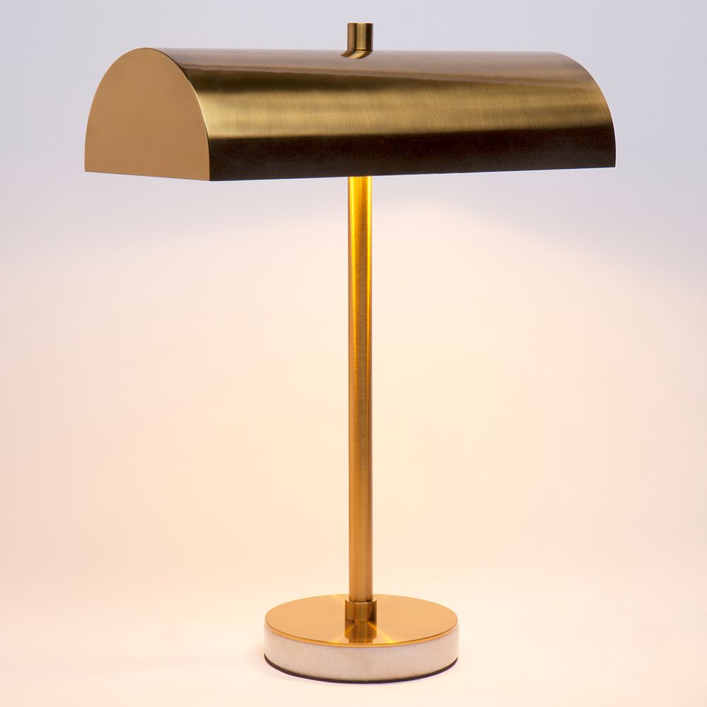 Hamlin Desk Lamp Brushed Brass - 12318