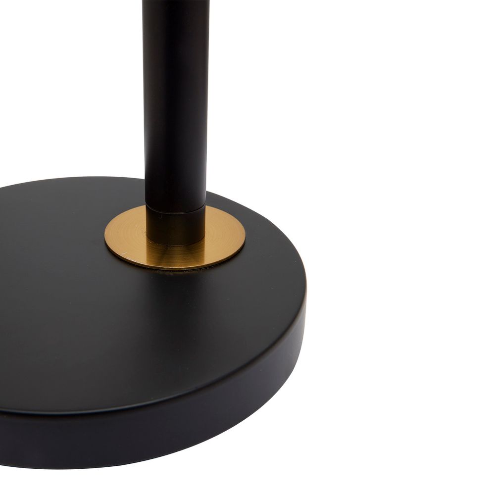 Kenya Desk Lamp Black & Brass - 12316