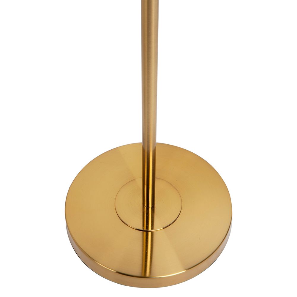 Sachs Floor Lamp Brushed Brass - 12310