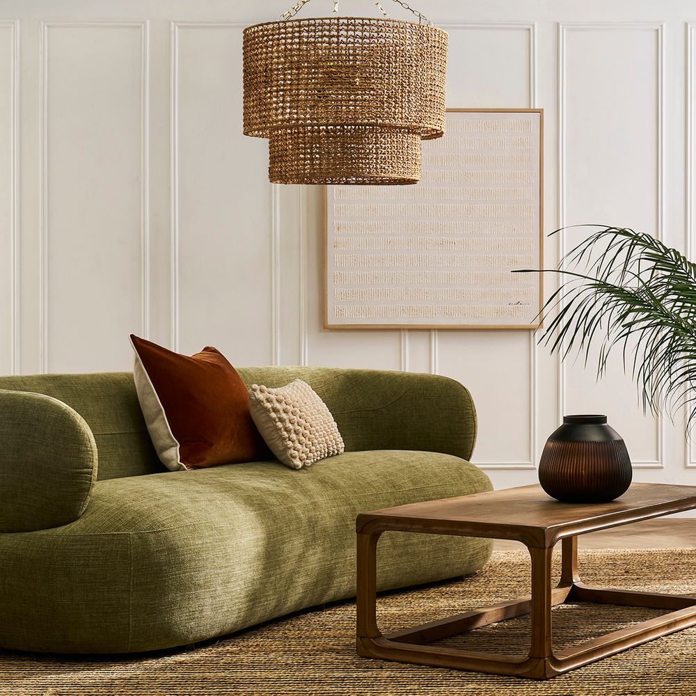 Navarre Rattan Pendant Light - 20792