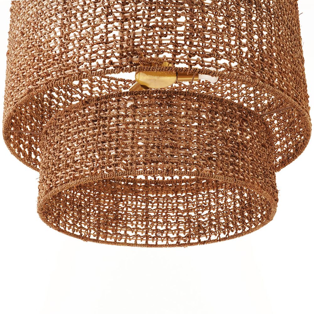 Navarre Rattan Pendant Light - 20792
