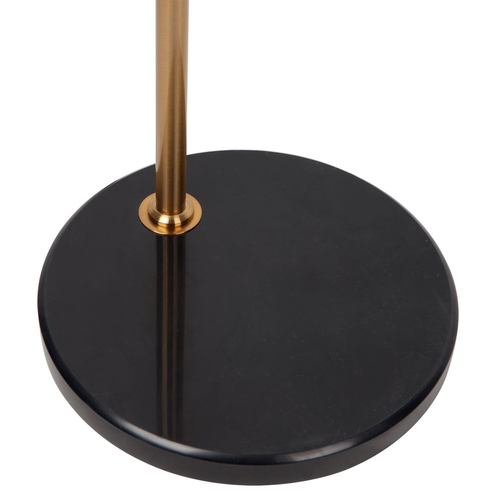 Ariz Floor Lamp Black & Brass - 12340