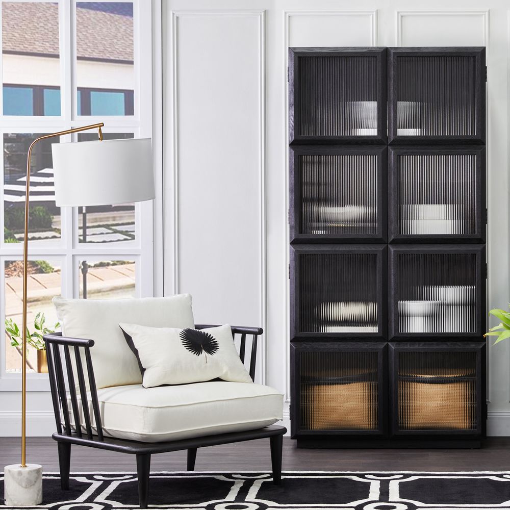 Waverly Floor Lamp Brass - B12346