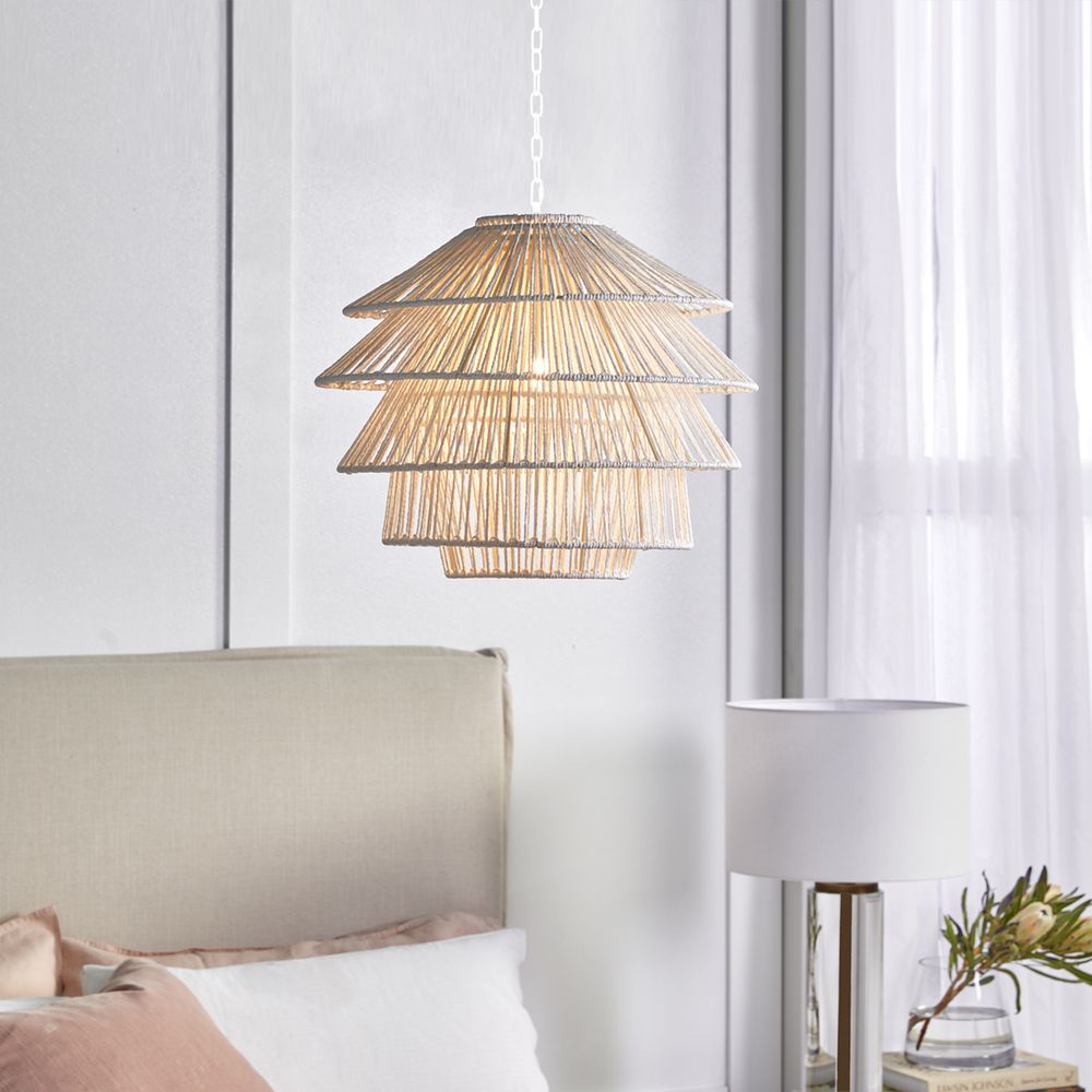 Solana Pendant Light White - 20797