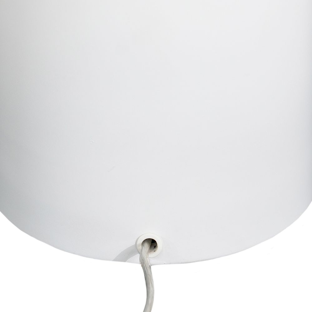 Lucas Table Lamp White Base With White Shade - 12384