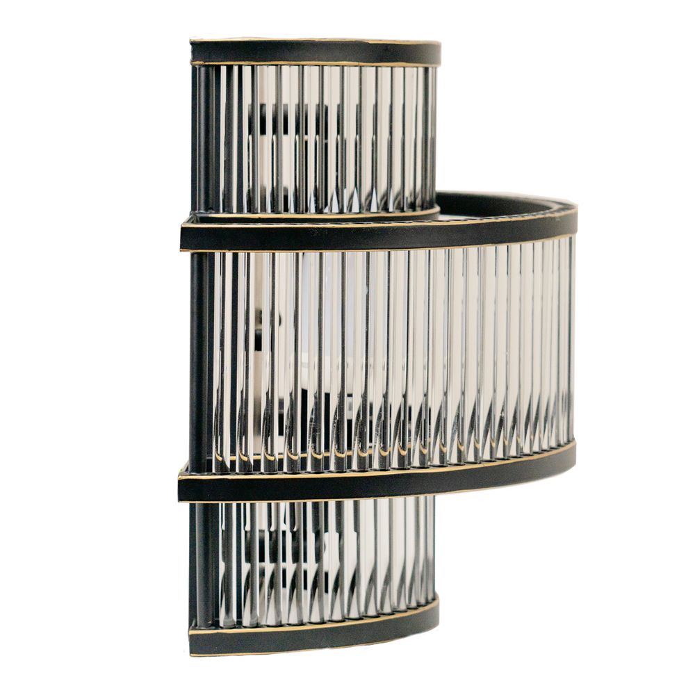 Fontaine Wall Light Antique Black - 20820