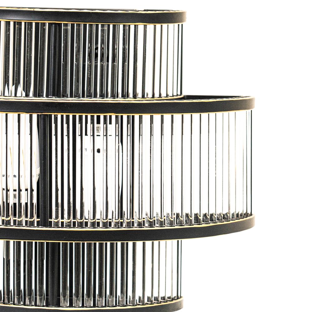 Fontaine Wall Light Antique Black - 20820