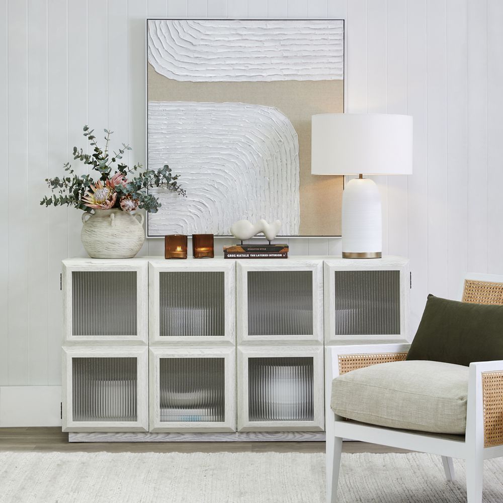 Omaha Table Lamp Brass & Matt White Base With White Shade - 12361