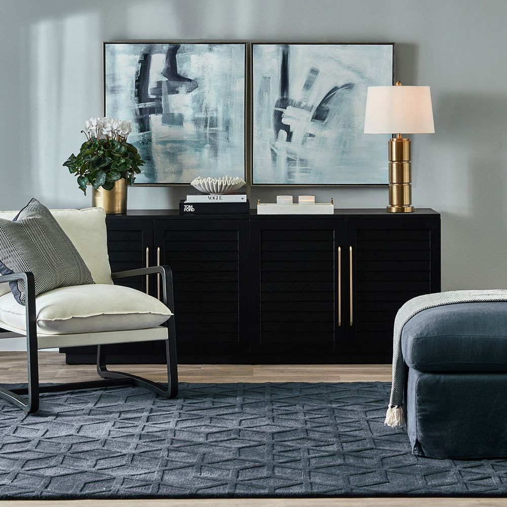 Brixton Table Lamp Brushed Gold Base With White Shade - 13325