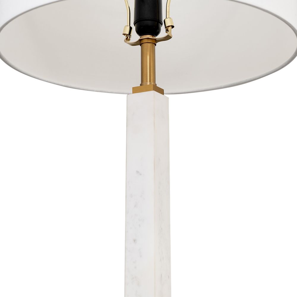 Essex Table Lamp White Base With White Shade - B12450
