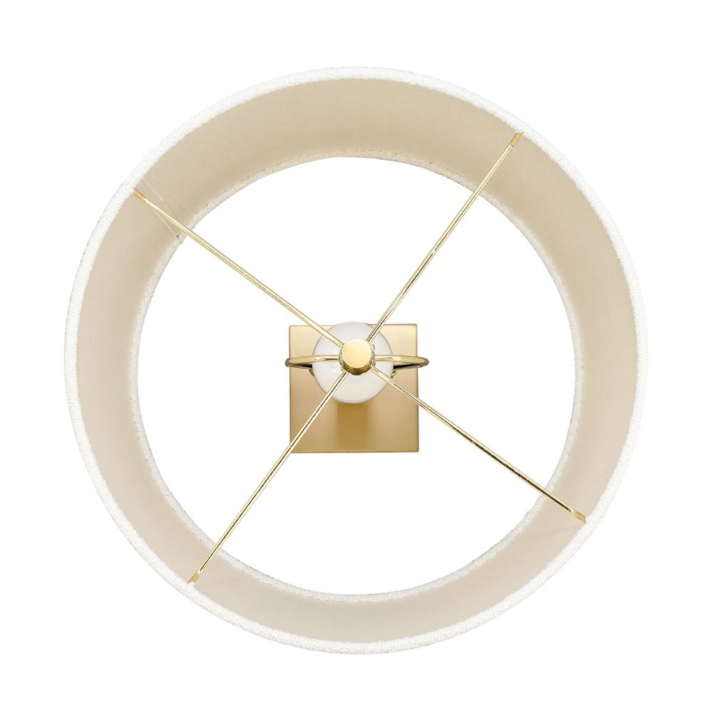 Essex Table Lamp Natural Base With White Shade - B12450