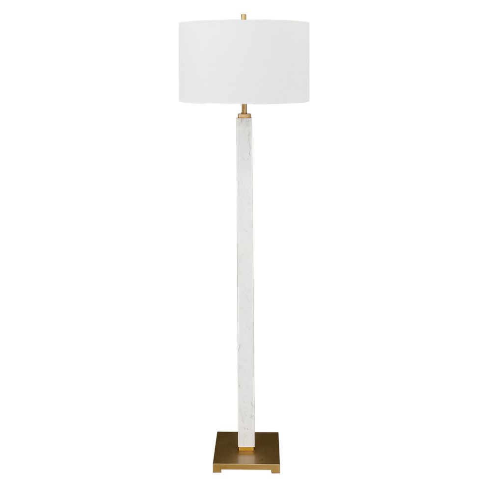 Essex Floor Lamp Brushed Gold - B12451