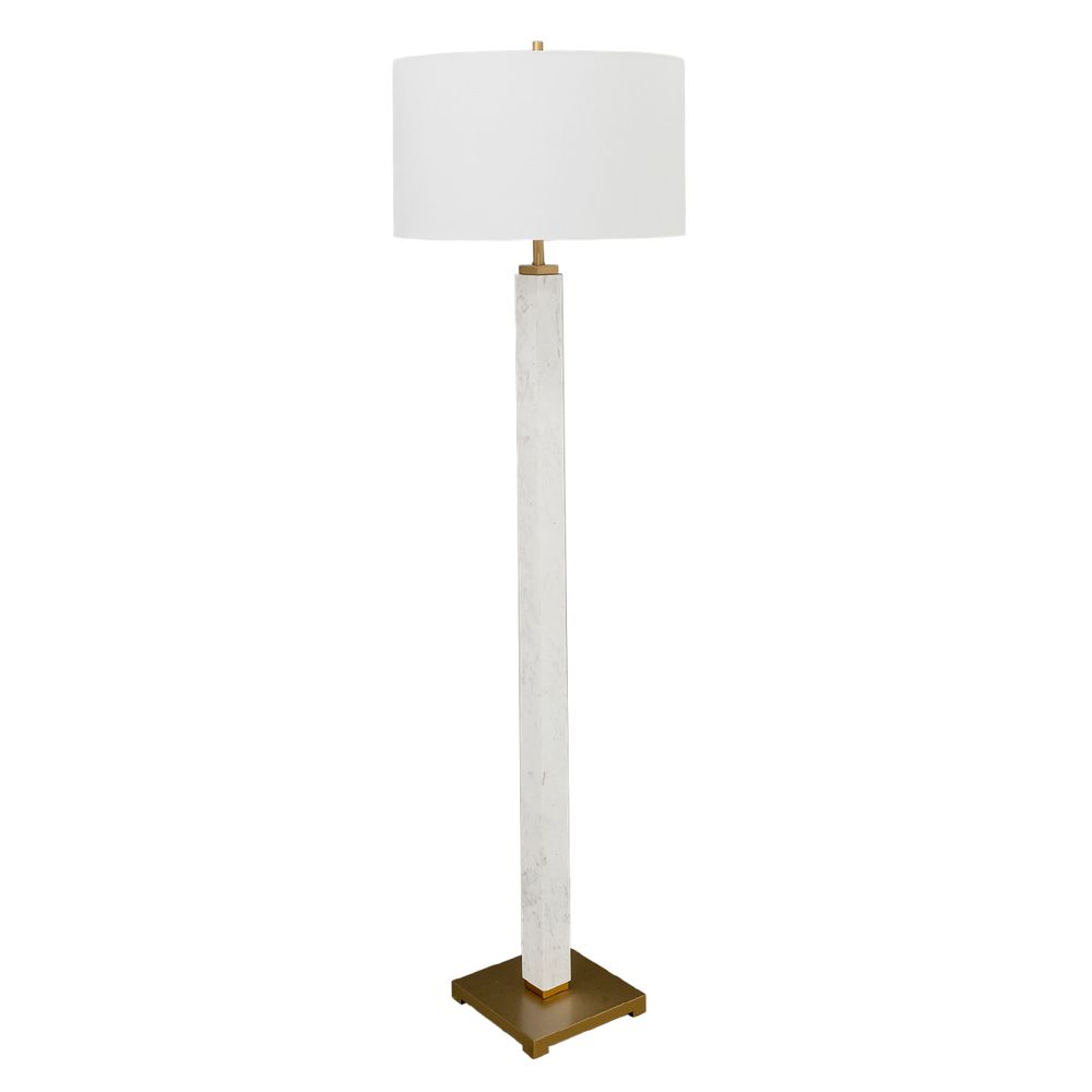 Essex Floor Lamp Brushed Gold - B12451