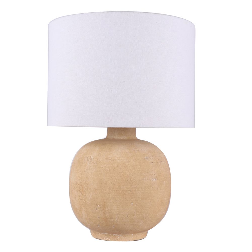 Riverton Table Lamp White Shade - 12458