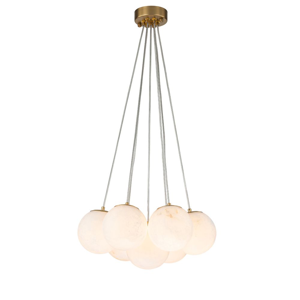 Lucina Medium Pendant Light Brushed Brass - 20847