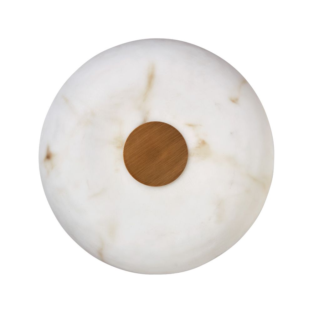 Zurich Semi Flush Mount Light Brushed Gold - 20863