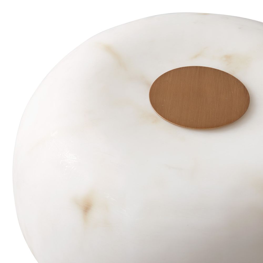 Zurich Semi Flush Mount Light Brushed Gold - 20863