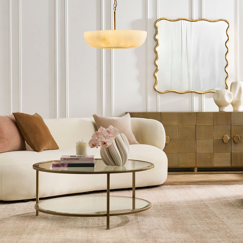 Zurich Pendant Light Brushed Gold - 20864