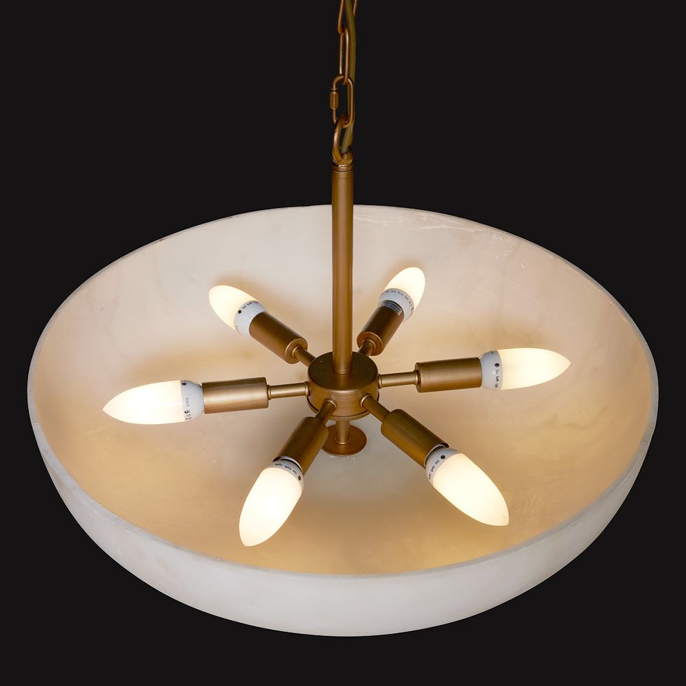Zurich Pendant Light Brushed Gold - 20864