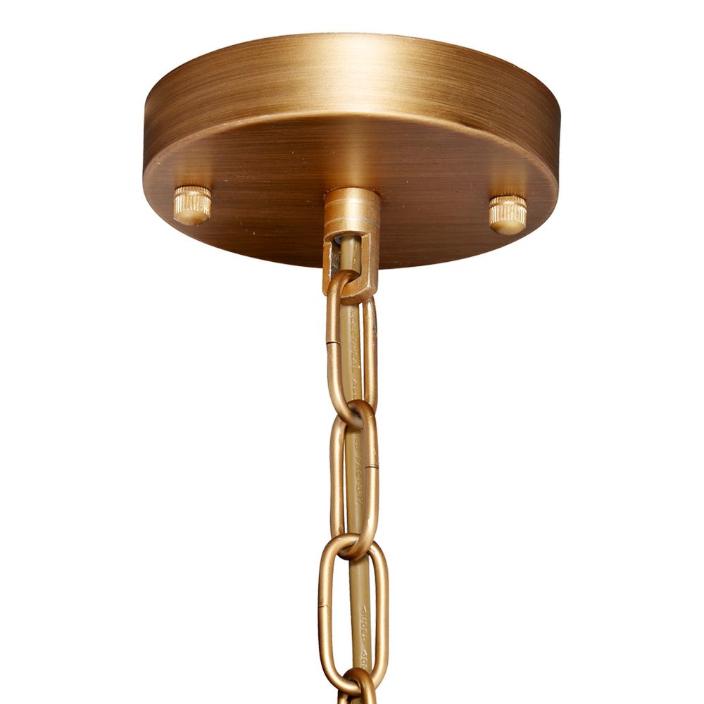 Zurich Pendant Light Brushed Gold - 20864