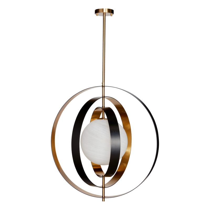 Brooks Pendant Light Brushed Gold & Black - 20856