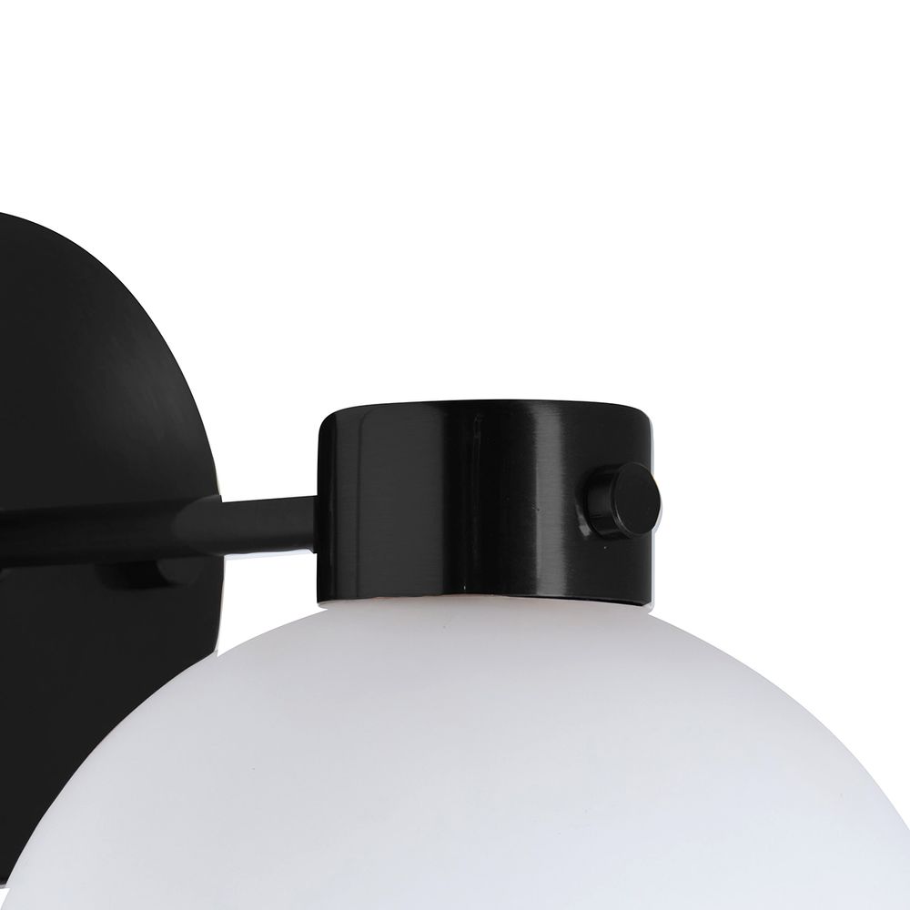 Dylan Wall Light Set of 2 Matte Black - 20859