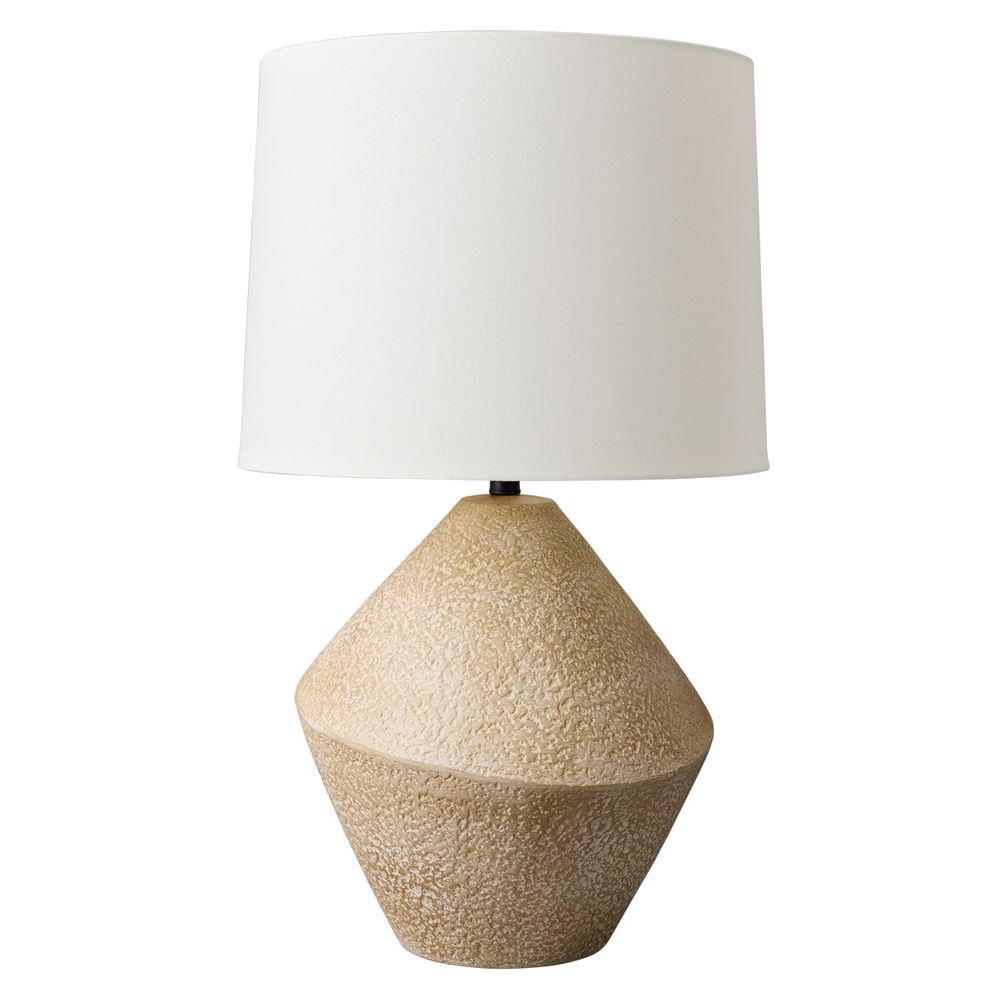 Cordoba Table Lamp Sand Base With White Shade - 12463