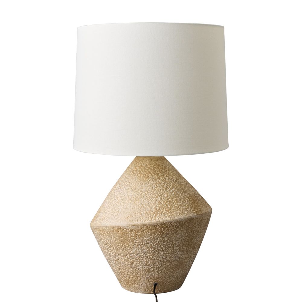 Cordoba Table Lamp Sand Base With White Shade - 12463