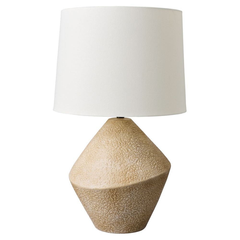 Cordoba Table Lamp Sand Base With White Shade - 12463