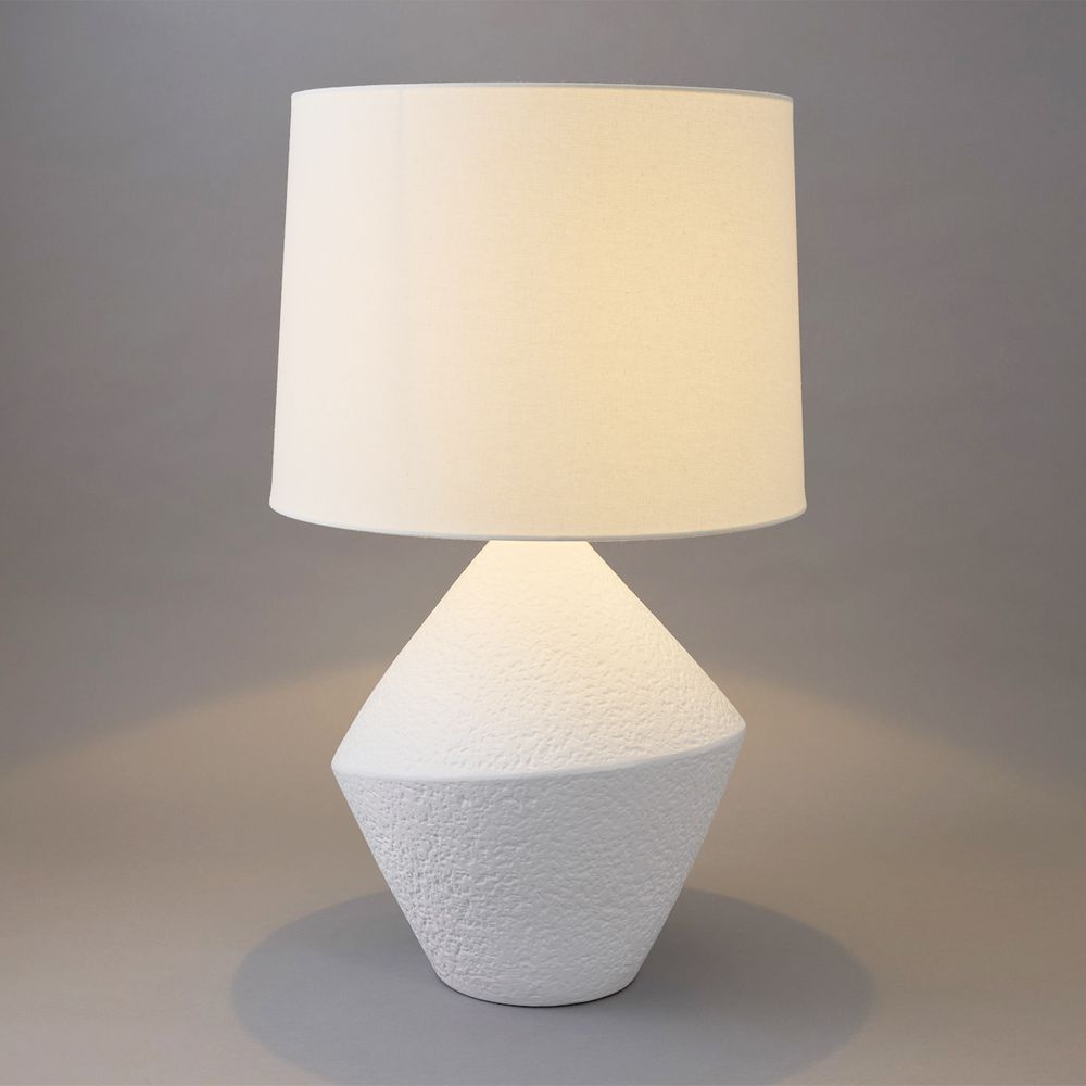 Cordoba Table Lamp White Base With White Shade - 12490