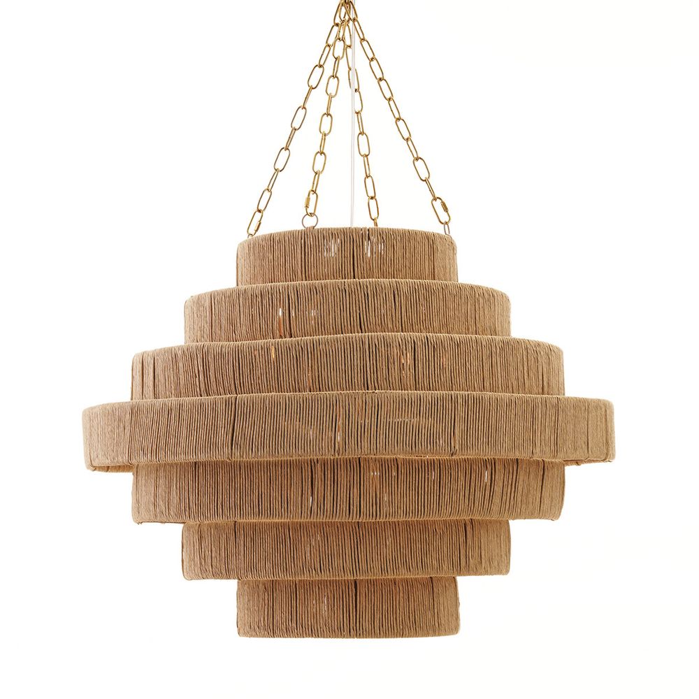 Vilano Wide Pendant Light Brass - 20796