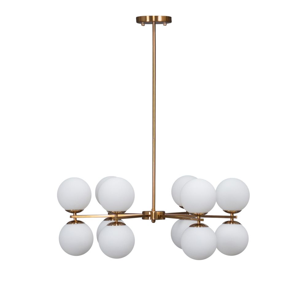 Amora Pendant Light Brushed Brass - 20844