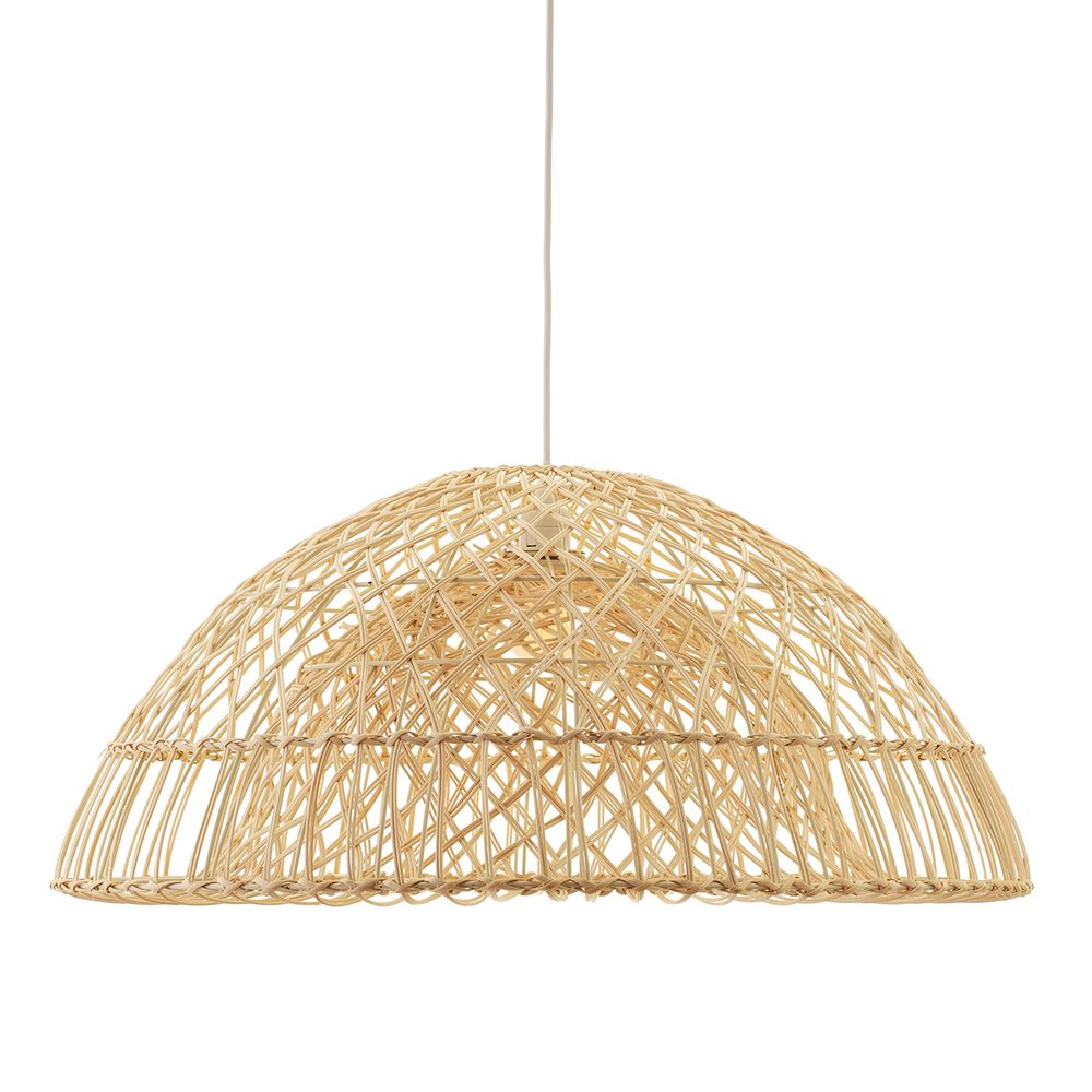 Longport Rattan Dome Pendant Light - 20791