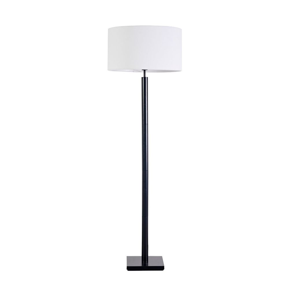 Kirkwall Floor Lamp White & Black - 12493