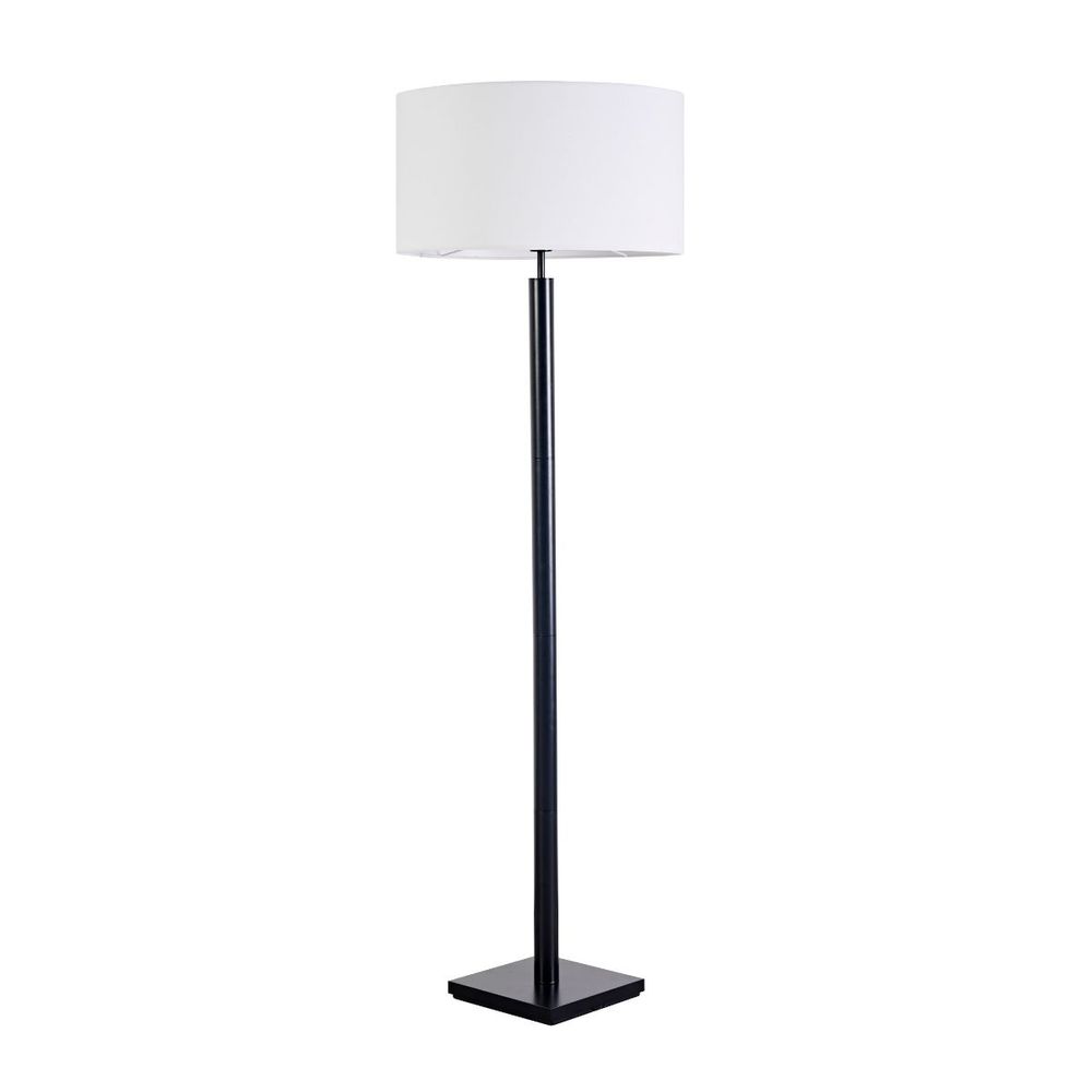 Kirkwall Floor Lamp White & Black - 12493