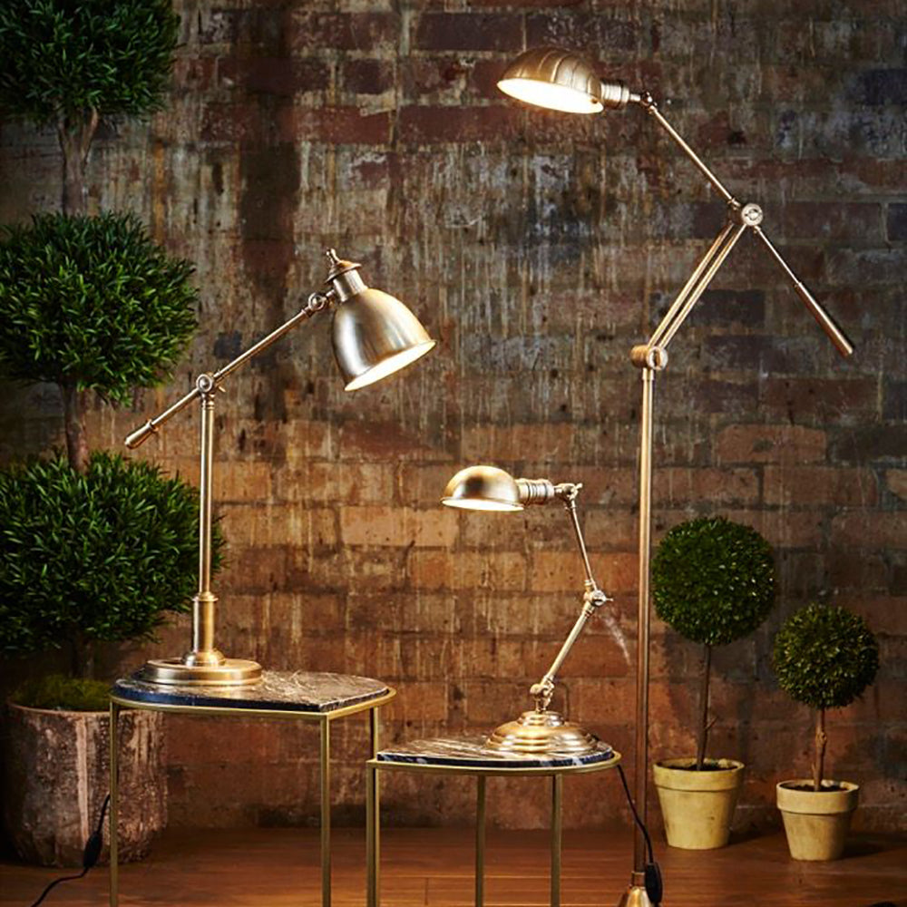 Buy Desk Lamps Australia Vermont Desk Lamp Antique Brass - ELPIM59162AB