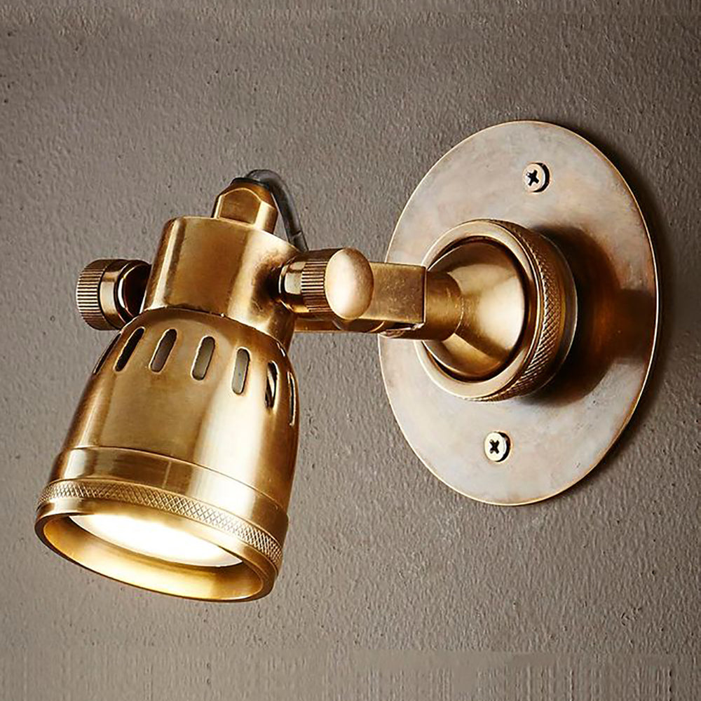 Buy Spotlights Australia Seattle 1 Light Spotlight Brass - ELPIM59781AB