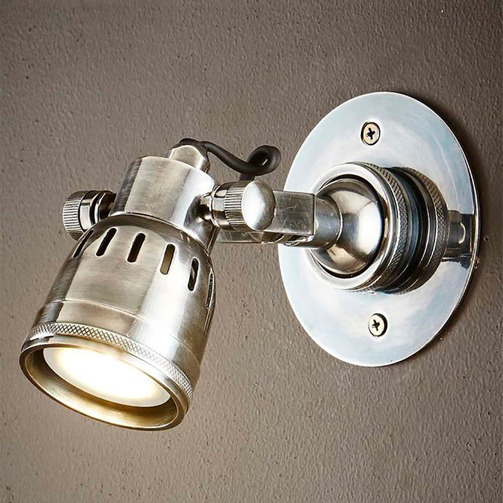 Buy Spotlights Australia Seattle 1 Light Spotlight Silver - ELPIM59781AS