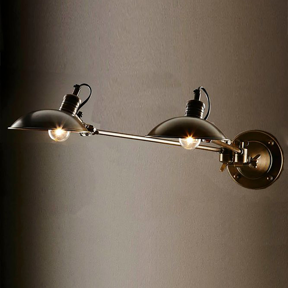 Buy Wall Sconce Australia Remington Double Arm Wall Light Silver - ELPIM59939AS