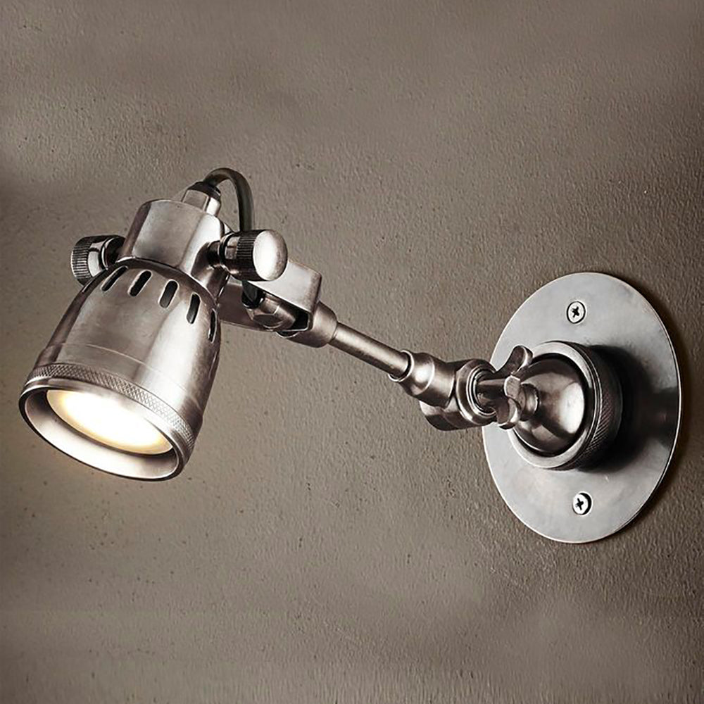 Buy Spotlights Australia Seattle Long Arm Wall Light Silver - ELPIM59979AS