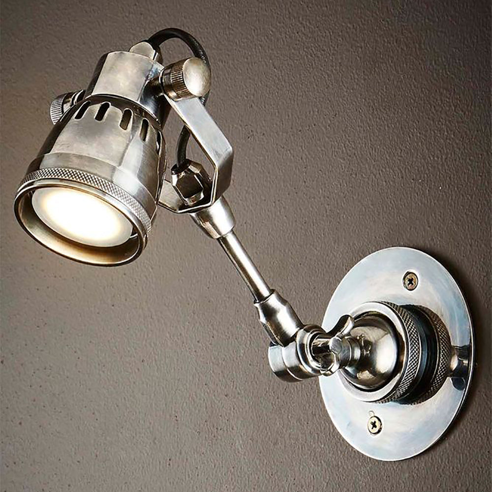 Seattle Long Arm Wall Light Silver - ELPIM59979AS